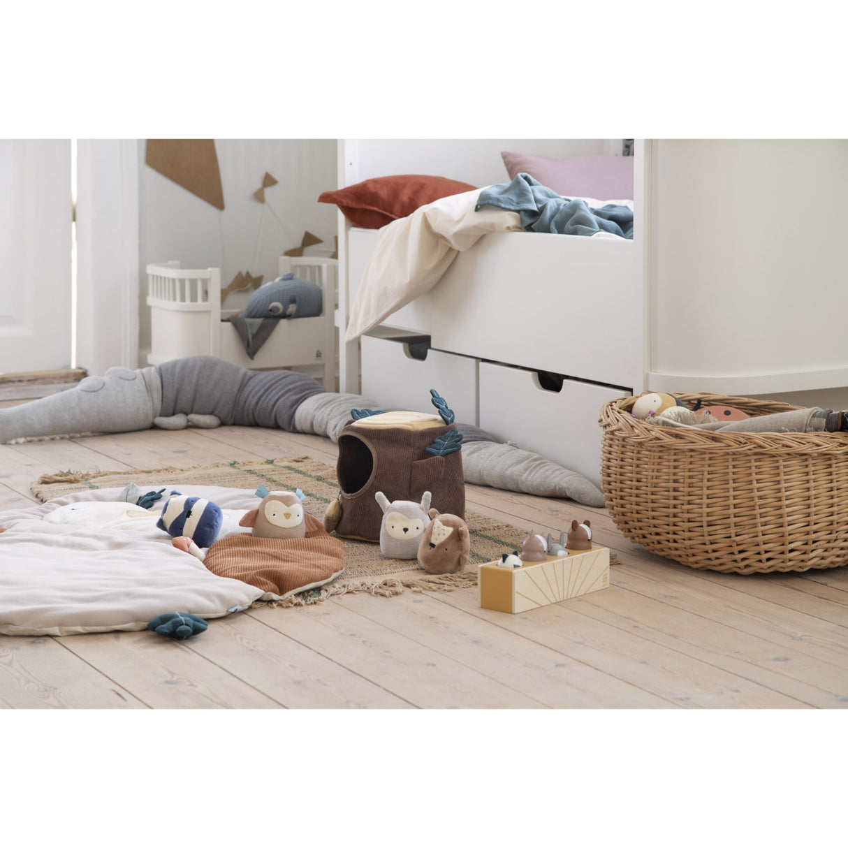 Sebra White Säng Baby & Junior