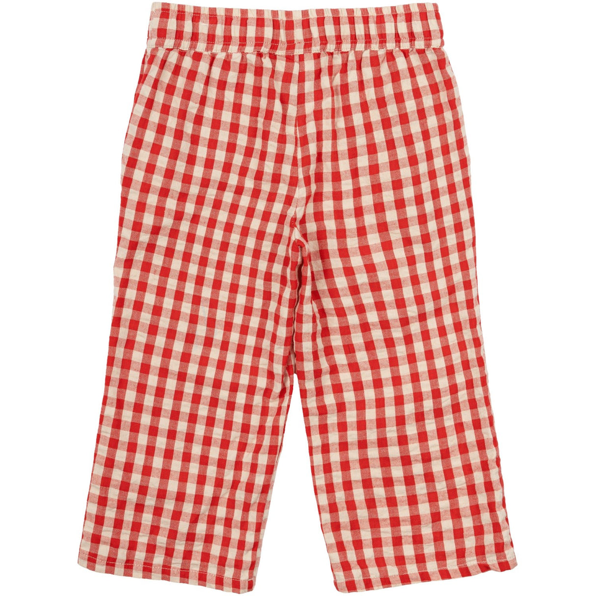 THE NEW Siblings Poppy Red Check Nelly Loose Byxor