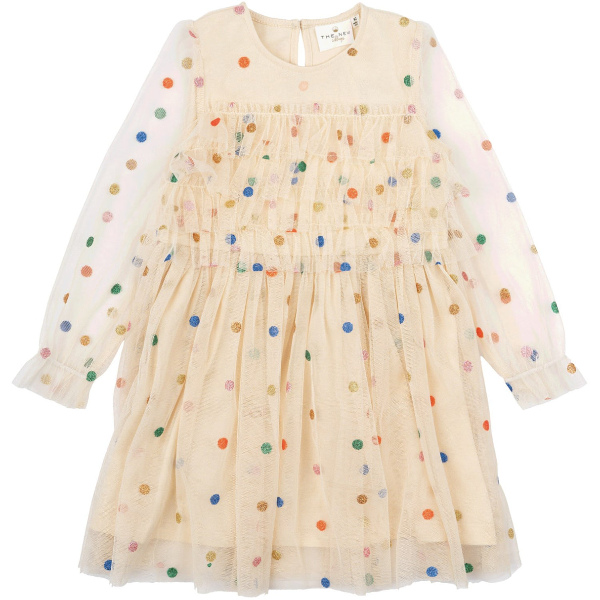 THE NEW Siblings White Swan AOP Narian Klänning