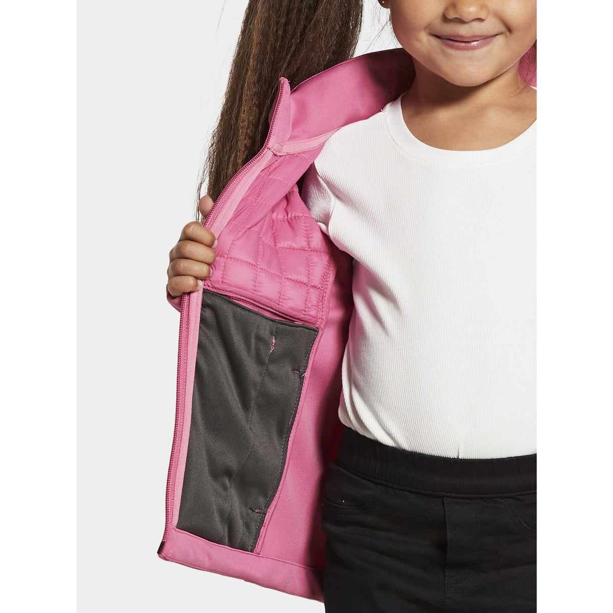 Didriksons Sweet Pink Briska Kids Jacka