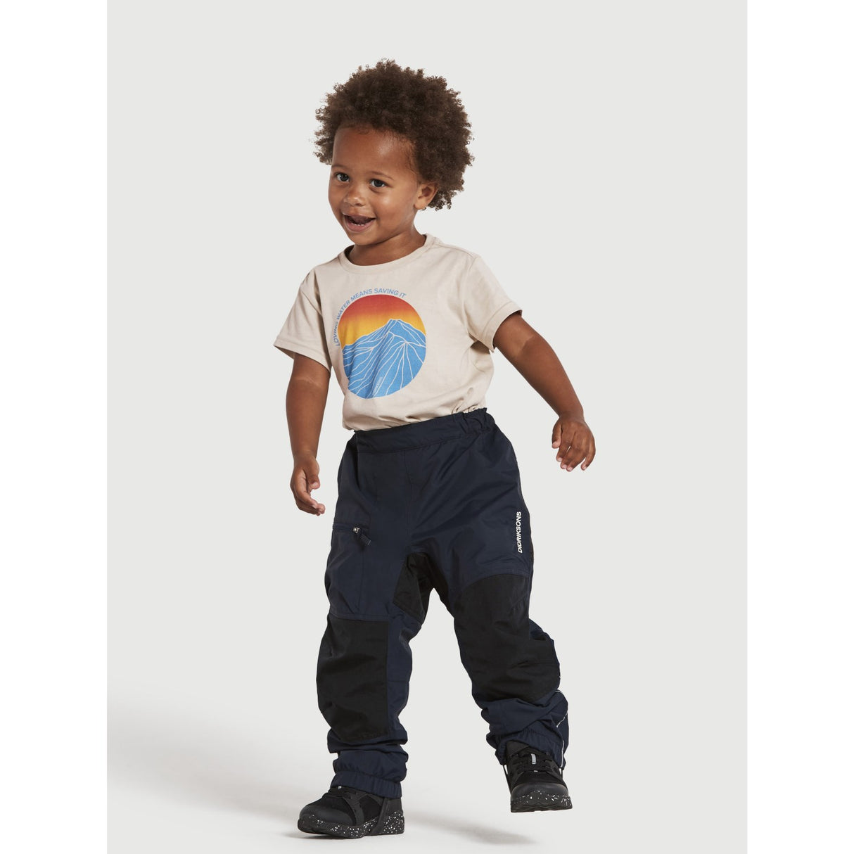 Didriksons Navy Dusk Kids Byxor