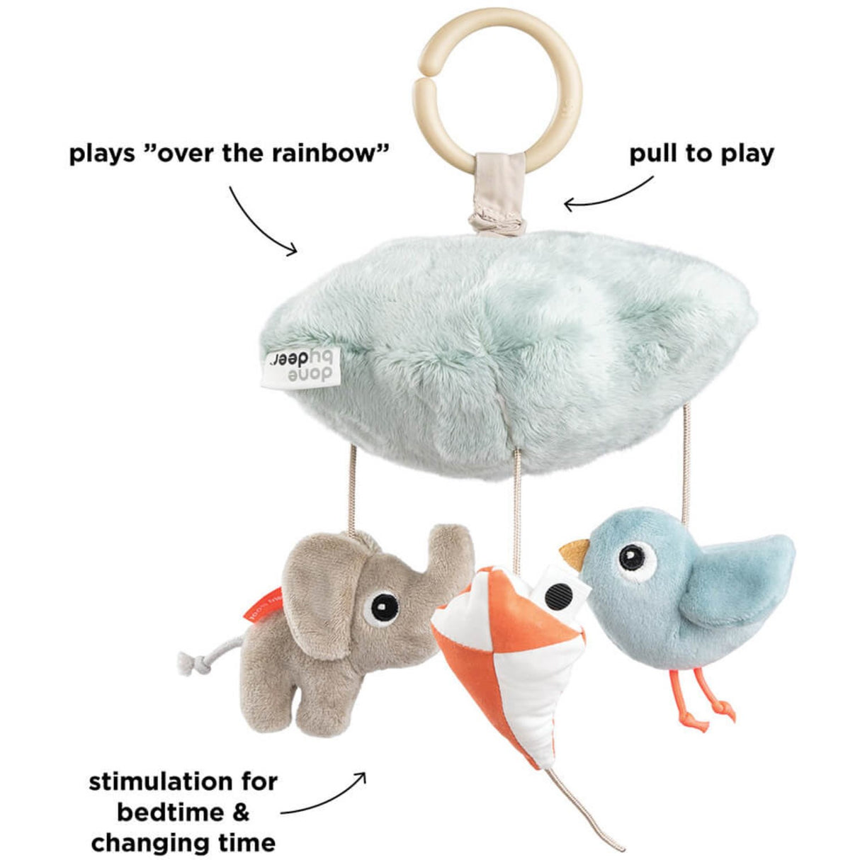 DonebyDeer Blue Music Mobil lekplats