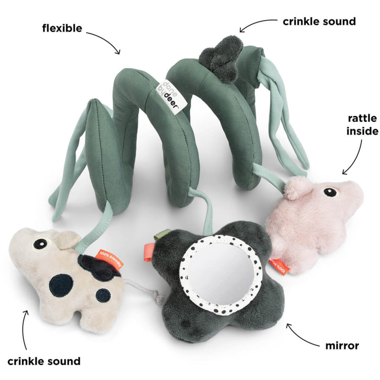 DonebyHjort Grön Aktivitet Spiral Liten gård