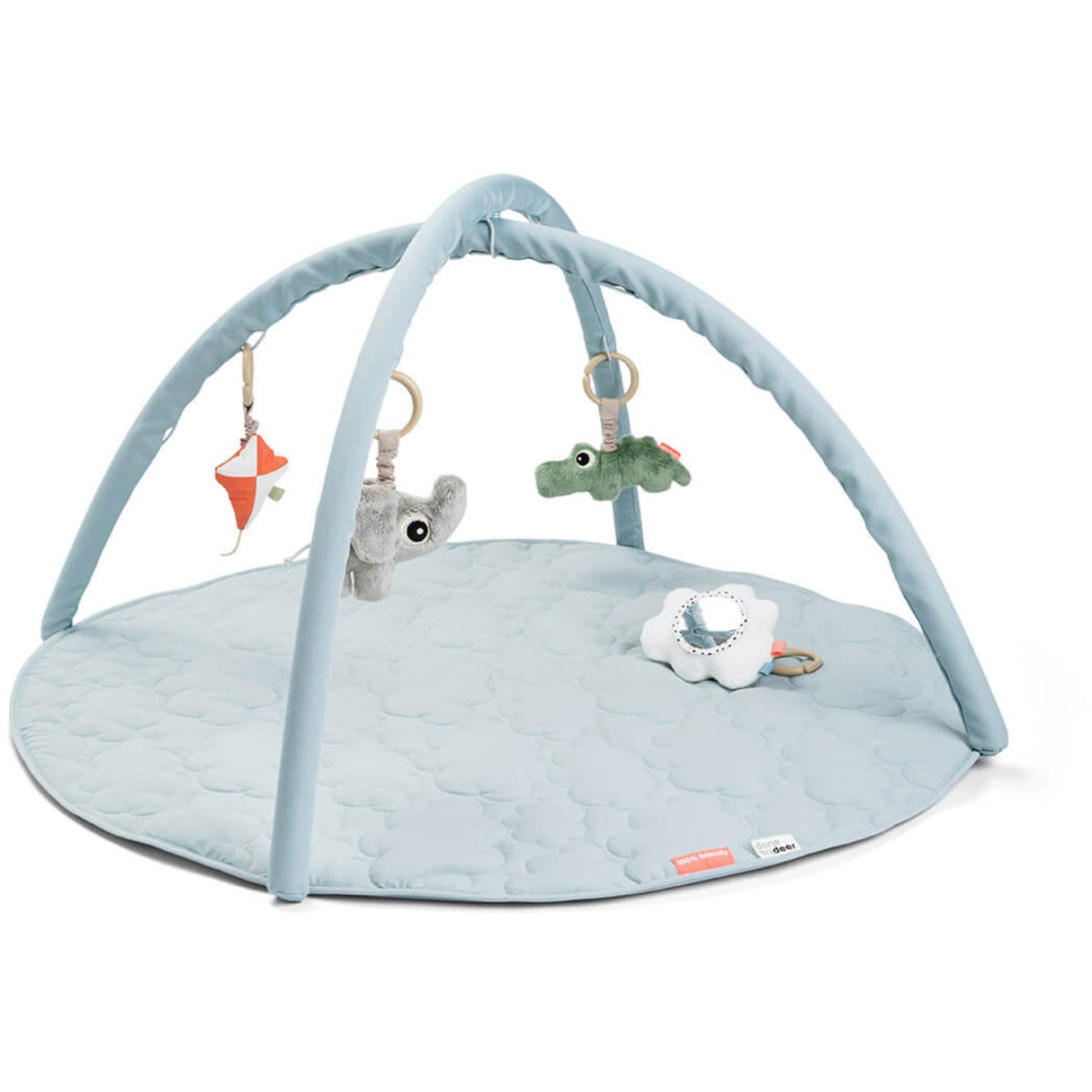 DonebyDeer Blue Aktivitet Lekmatta Lekplats Blå