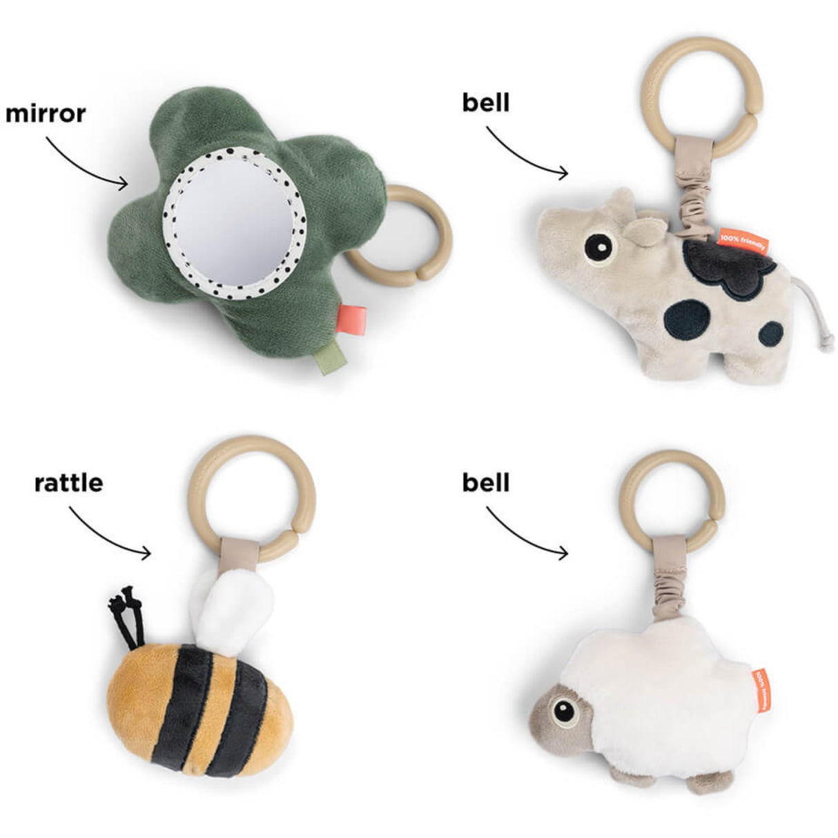 DonebyDeer Powder Aktivitet Lekmatta Tiny Farm