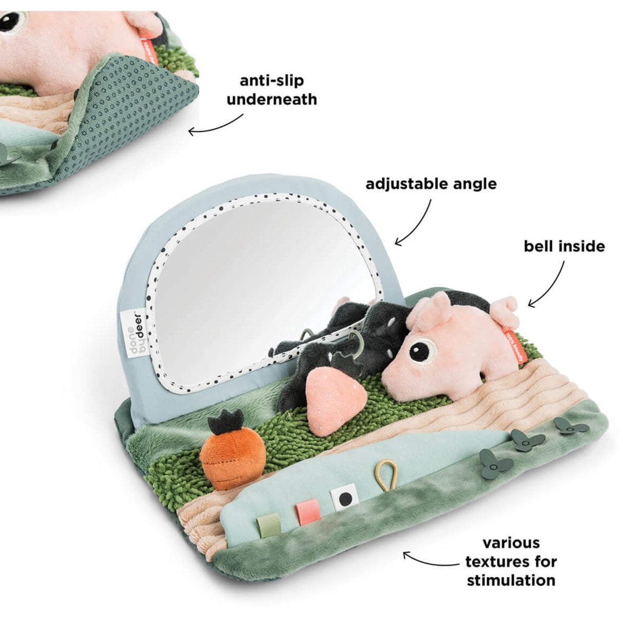 DonebyHjort Färgblandning Magtid Sensorisk Spegel Tiny gård