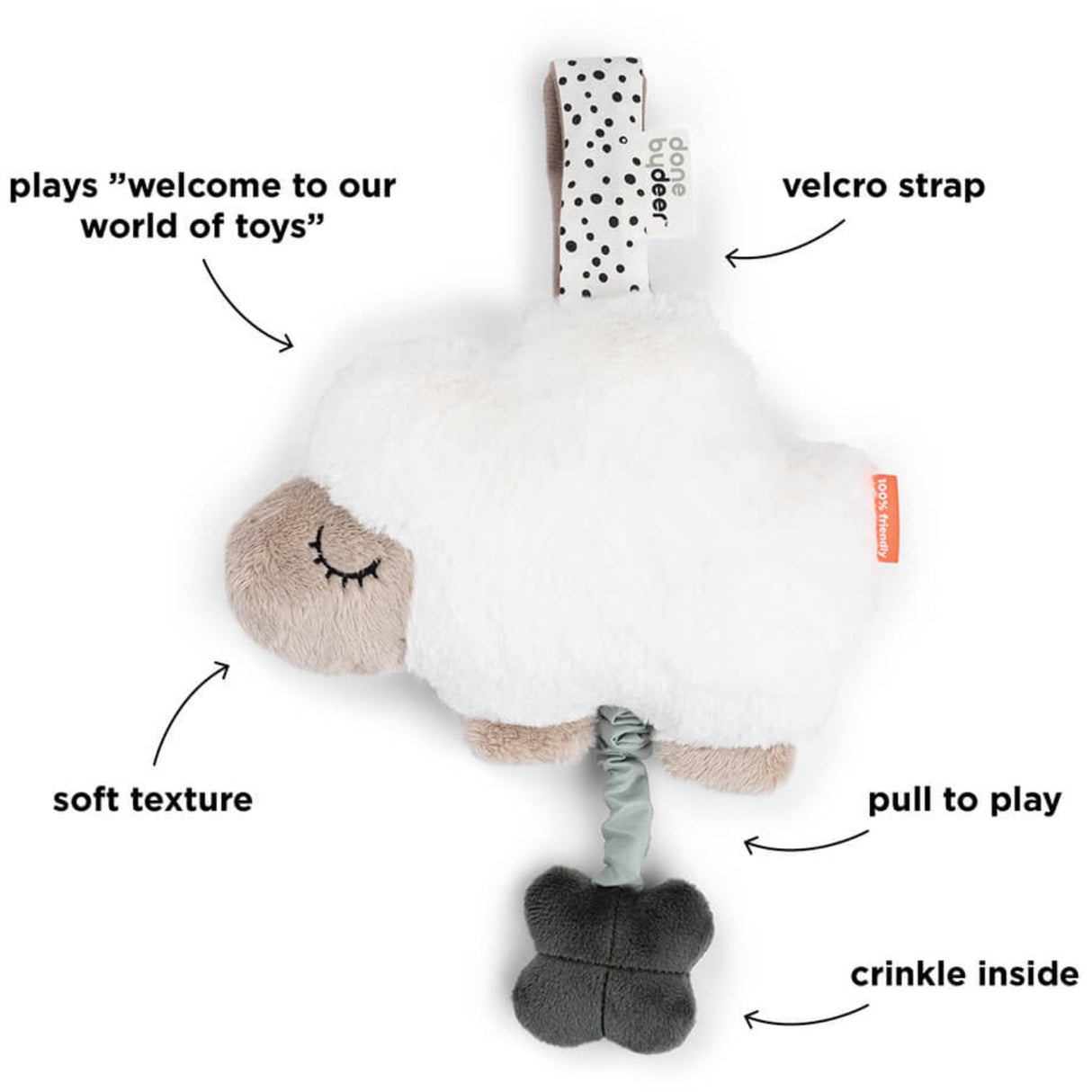 DonebyDeer Sand Musikpaus Sheepy