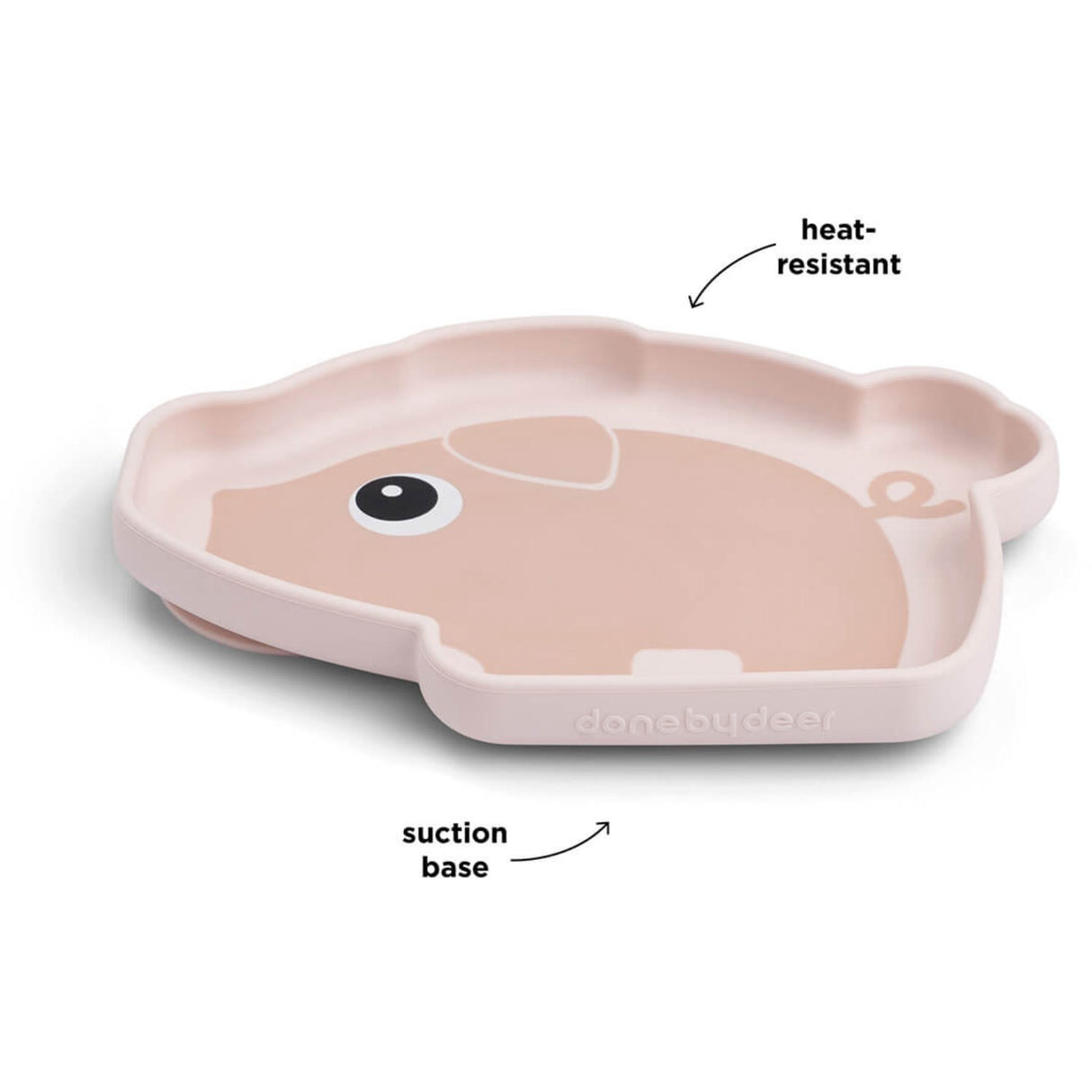 DonebyDeer Pulver Silikon Stick & Stay Platta Pigee