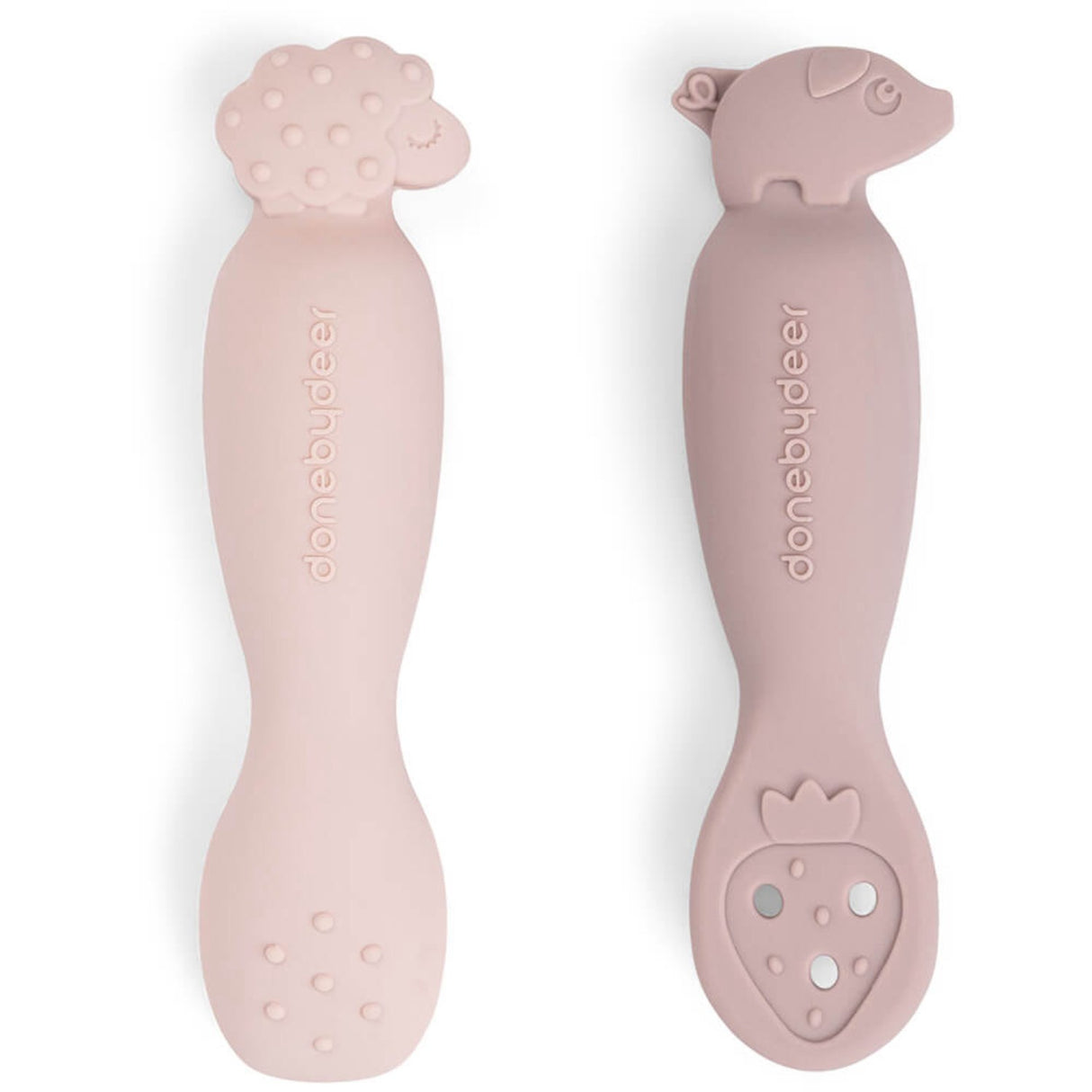 DonebyDeer Pulver Lärande Sked Set Tiny Farm