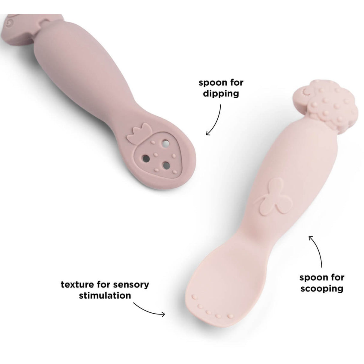 DonebyDeer Pulver Lärande Sked Set Tiny Farm