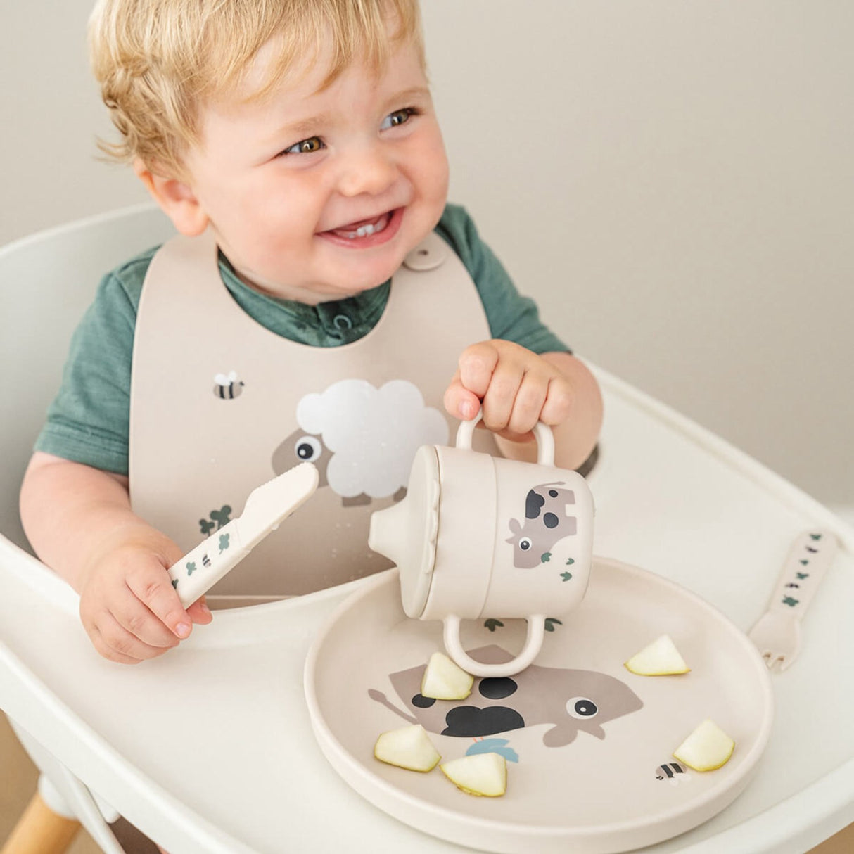 DonebyDeer Sand Foodie Bestickset Tiny farm