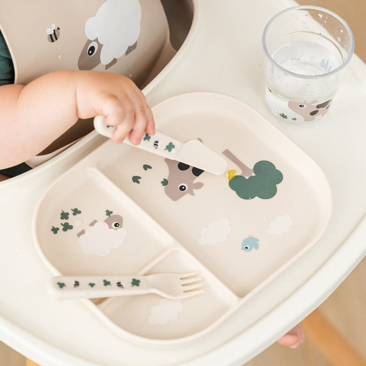 DonebyDeer Sand Foodie Bestickset Tiny farm