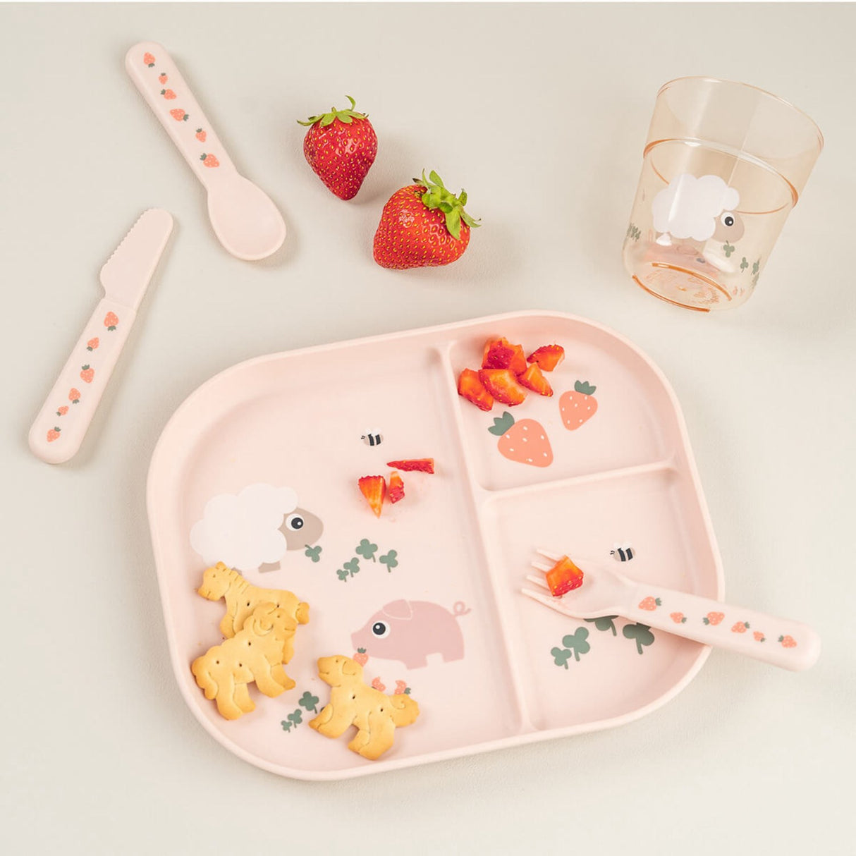 DonebyDeer Pulver Glas Liten gård