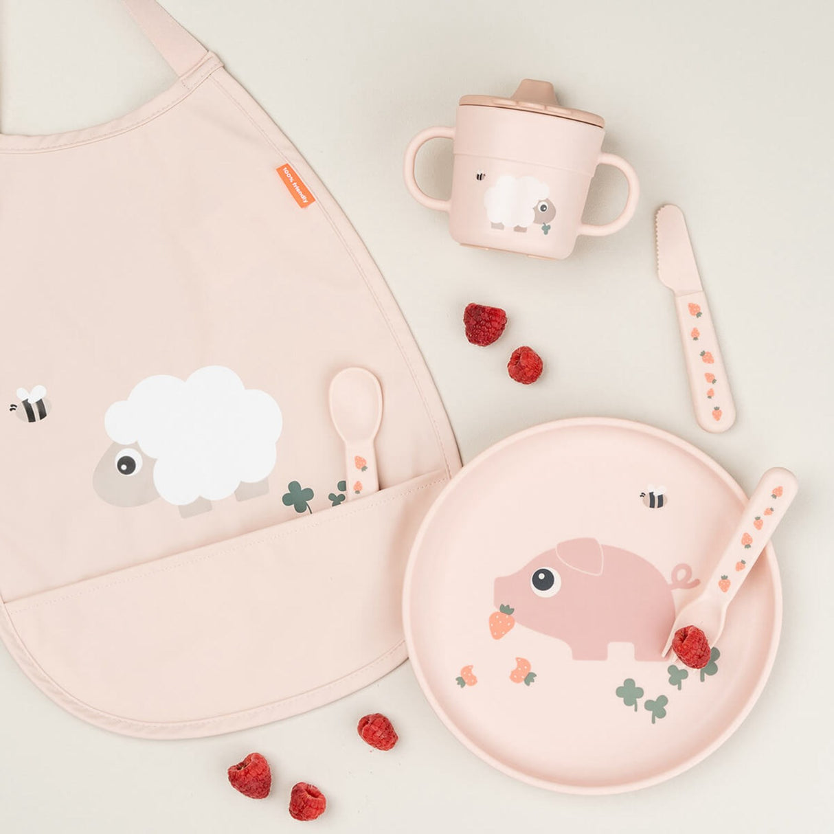 DonebyDeer Pulver Foodie Tallrik Liten gård