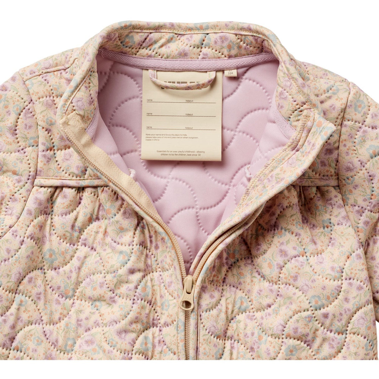 Wheat Pansies Thermo Jacka Tilde