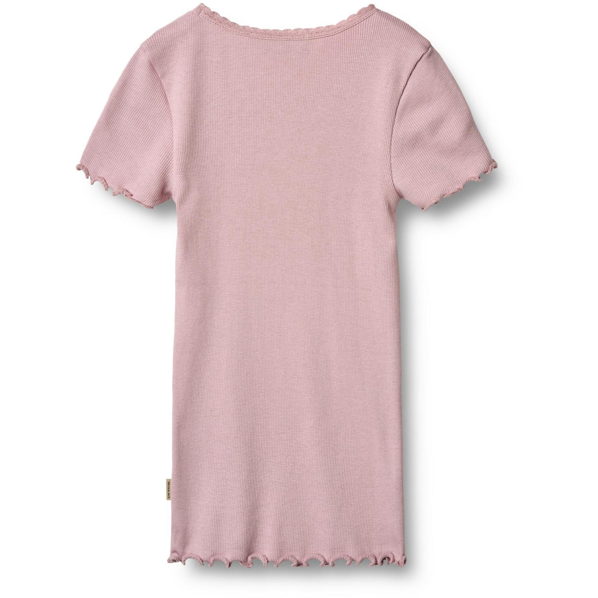 Wheat Lavender Mist Rib T-Skjorta S/S Katie