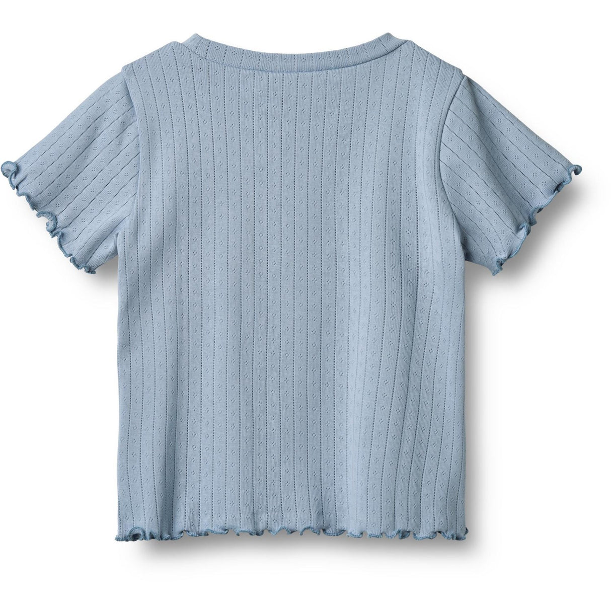 Wheat Morning Sky Rib T-Skjorta S/S Irene