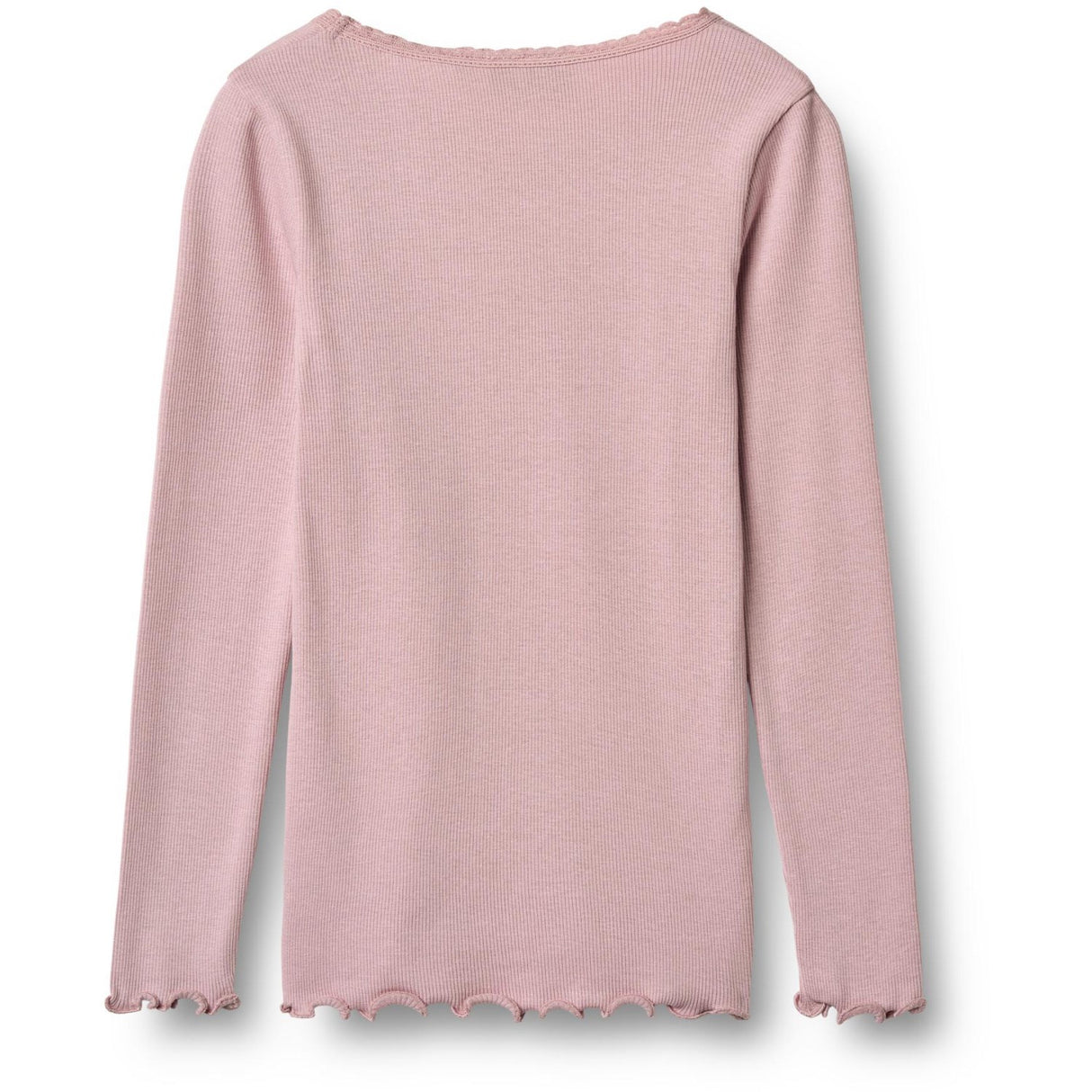 Wheat Lavender Mist Rib T-Skjorta L/S Reese