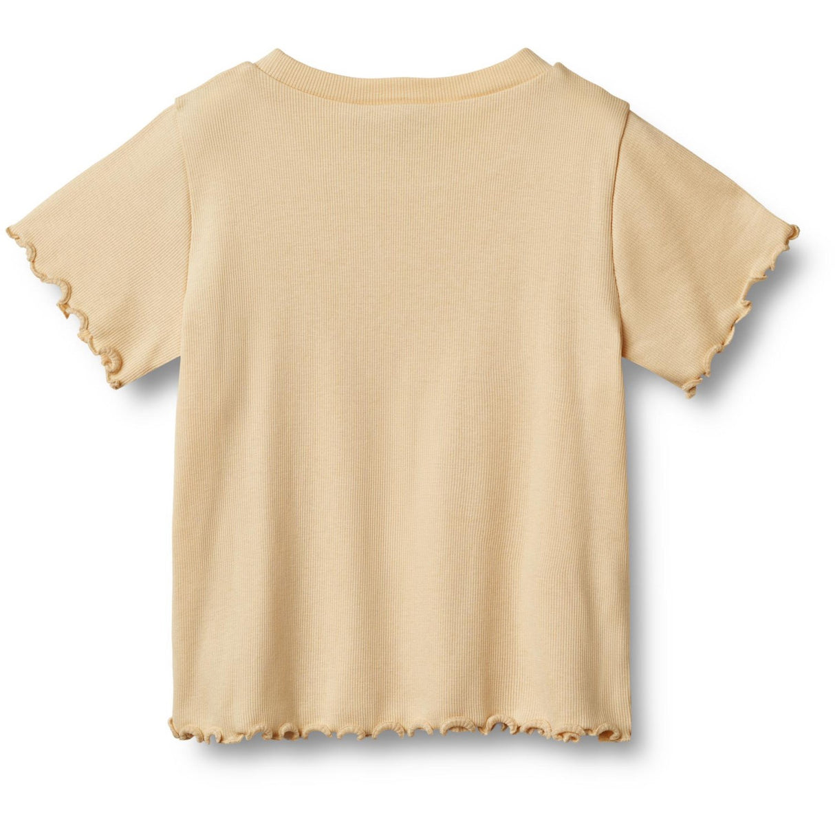 Wheat Macadamia Rib T-Skjorta S/S Irene