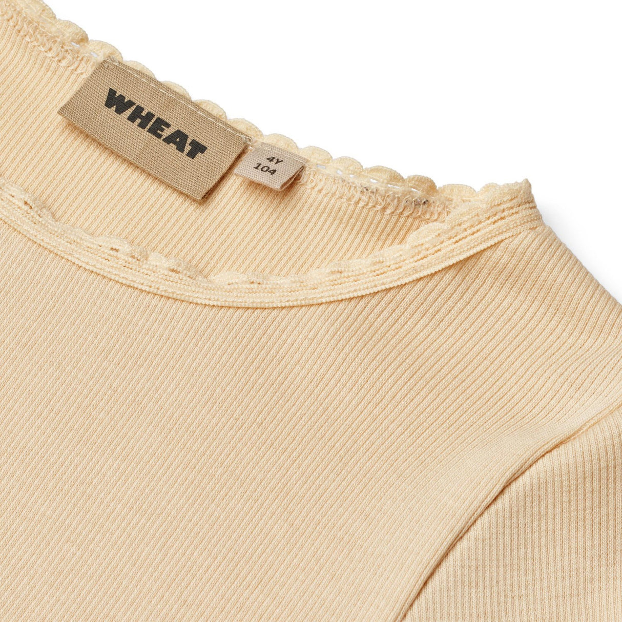 Wheat Macadamia Rib Blusa L/S Reese