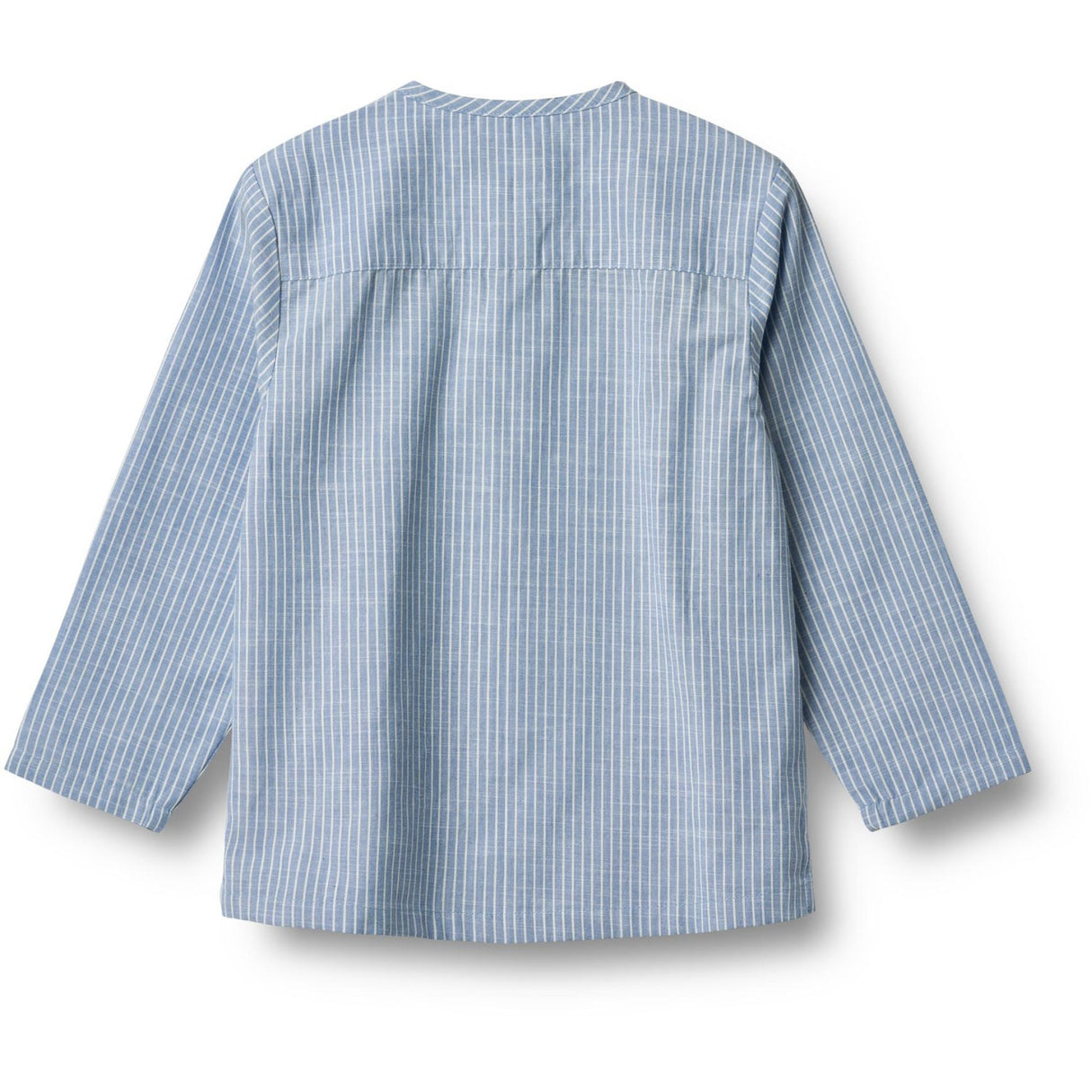 Wheat Blue Stripe Skjorta Bjørk