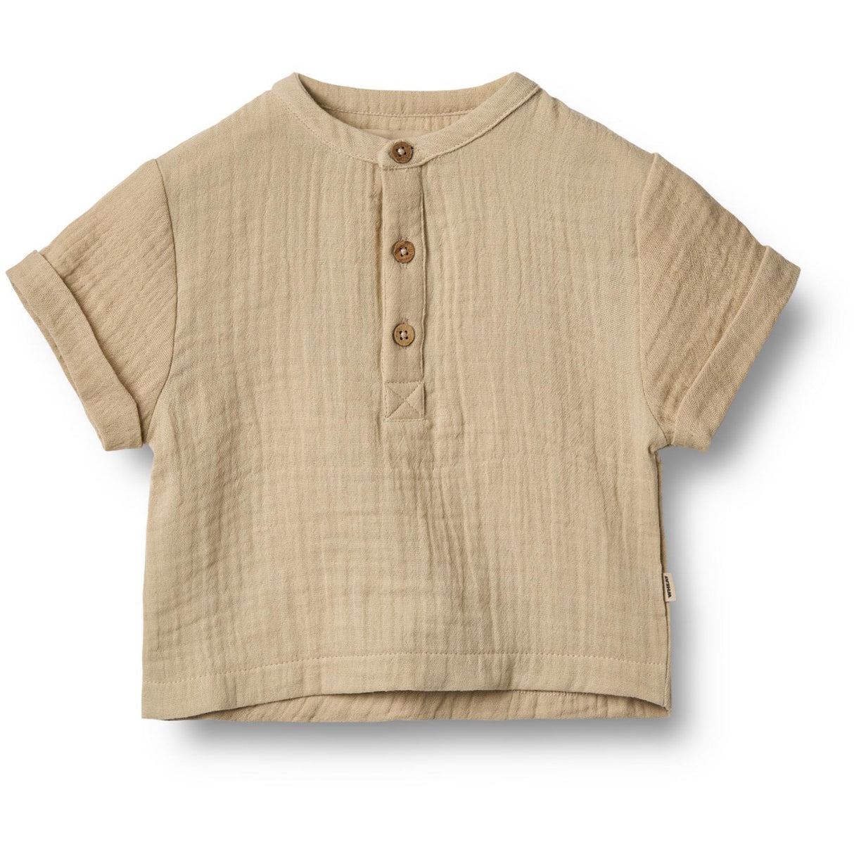 Wheat Soft Sand Skjorta S/S Svend