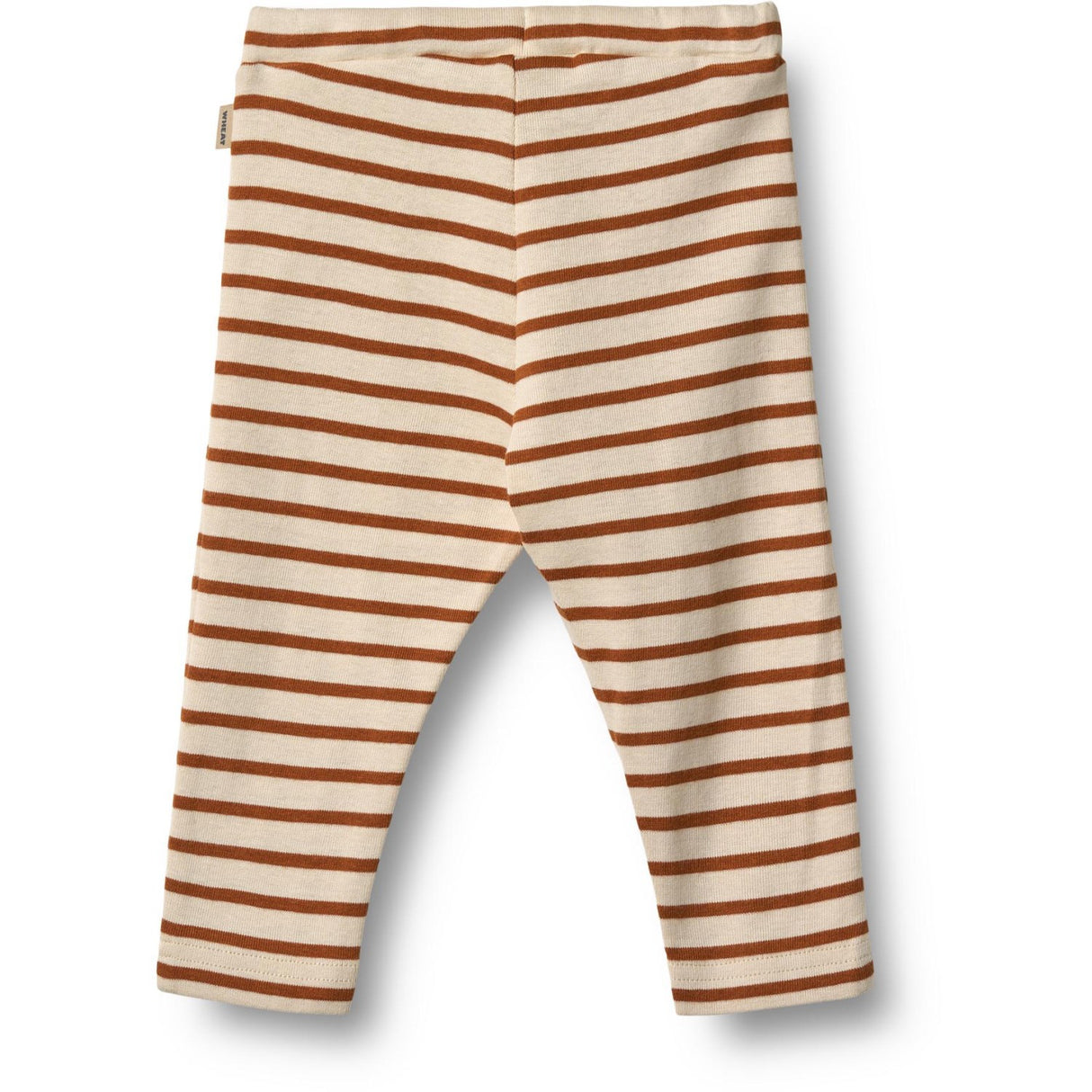 Wheat Warm Caramel Stripe Jersey Byxor Manfred