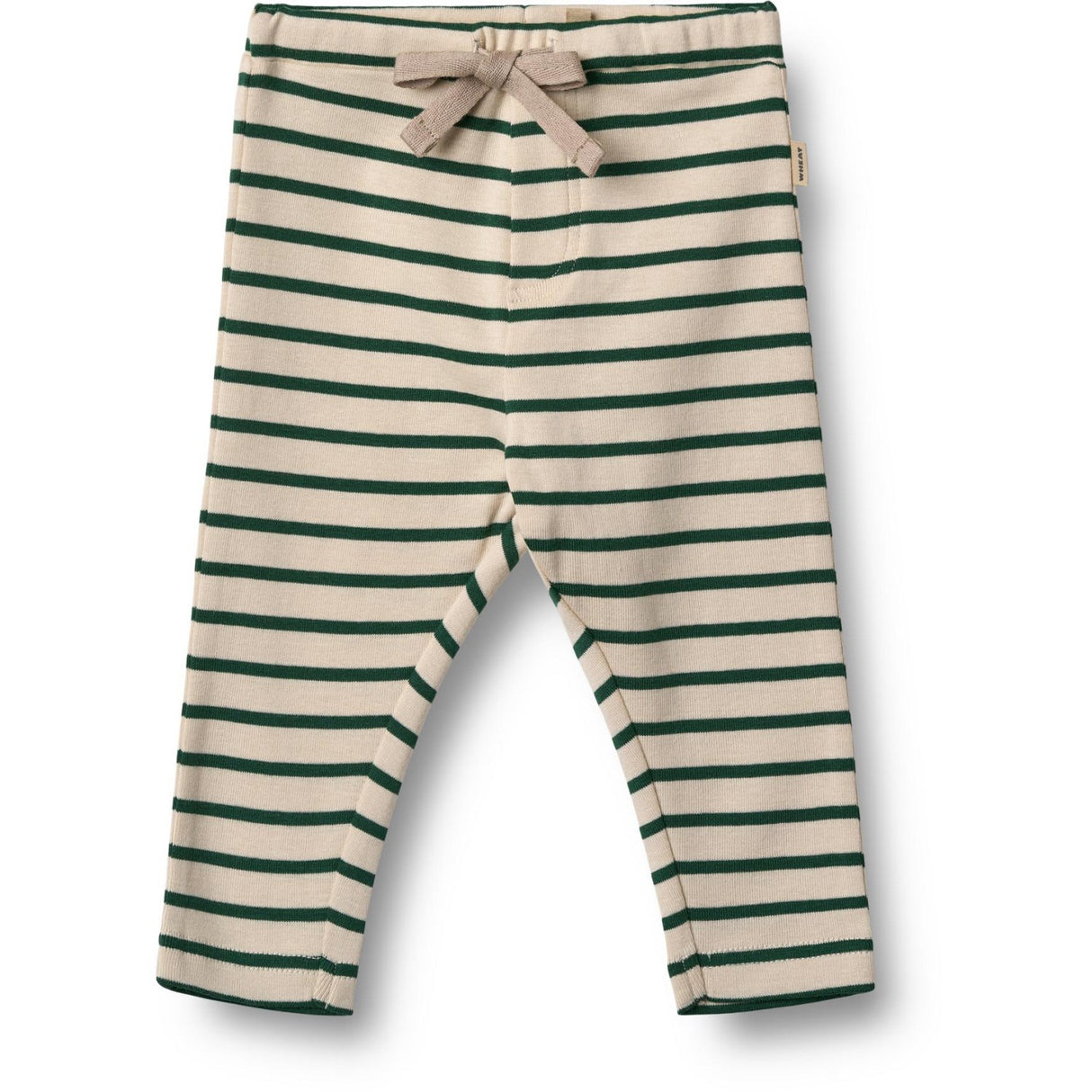 Wheat Green Stripe Jersey Byxor Manfred