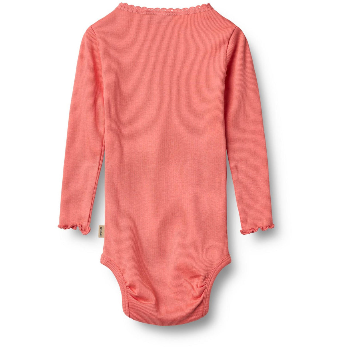 Wheat Ljus Coral Rib Body L/S Lotta