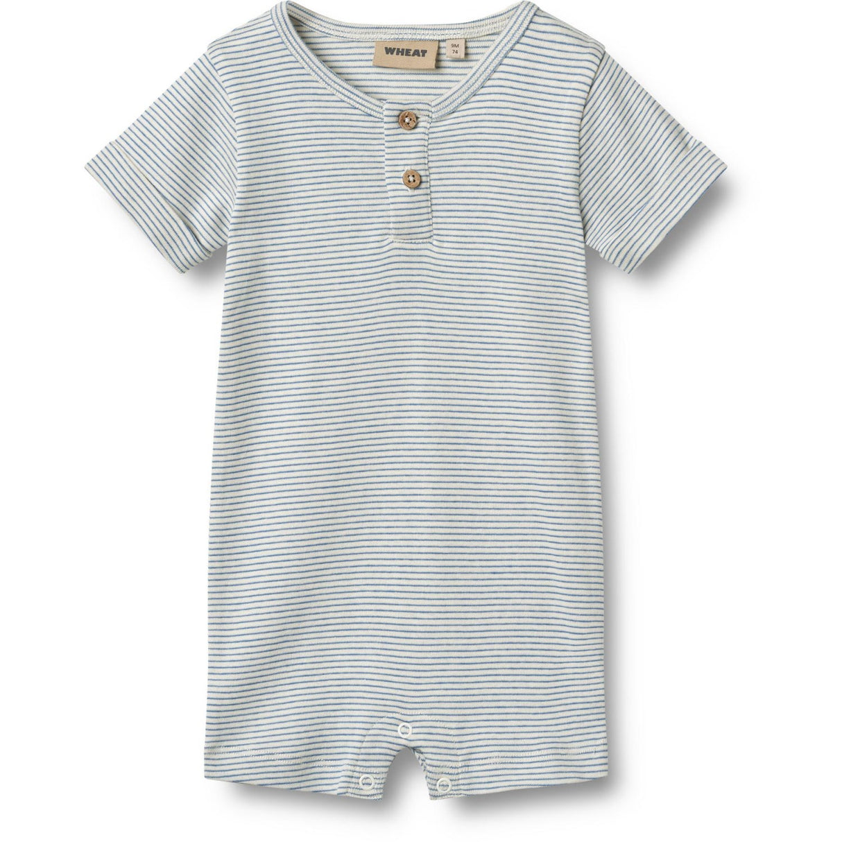 Wheat Blue Stripe Byxdress S/S Alfred