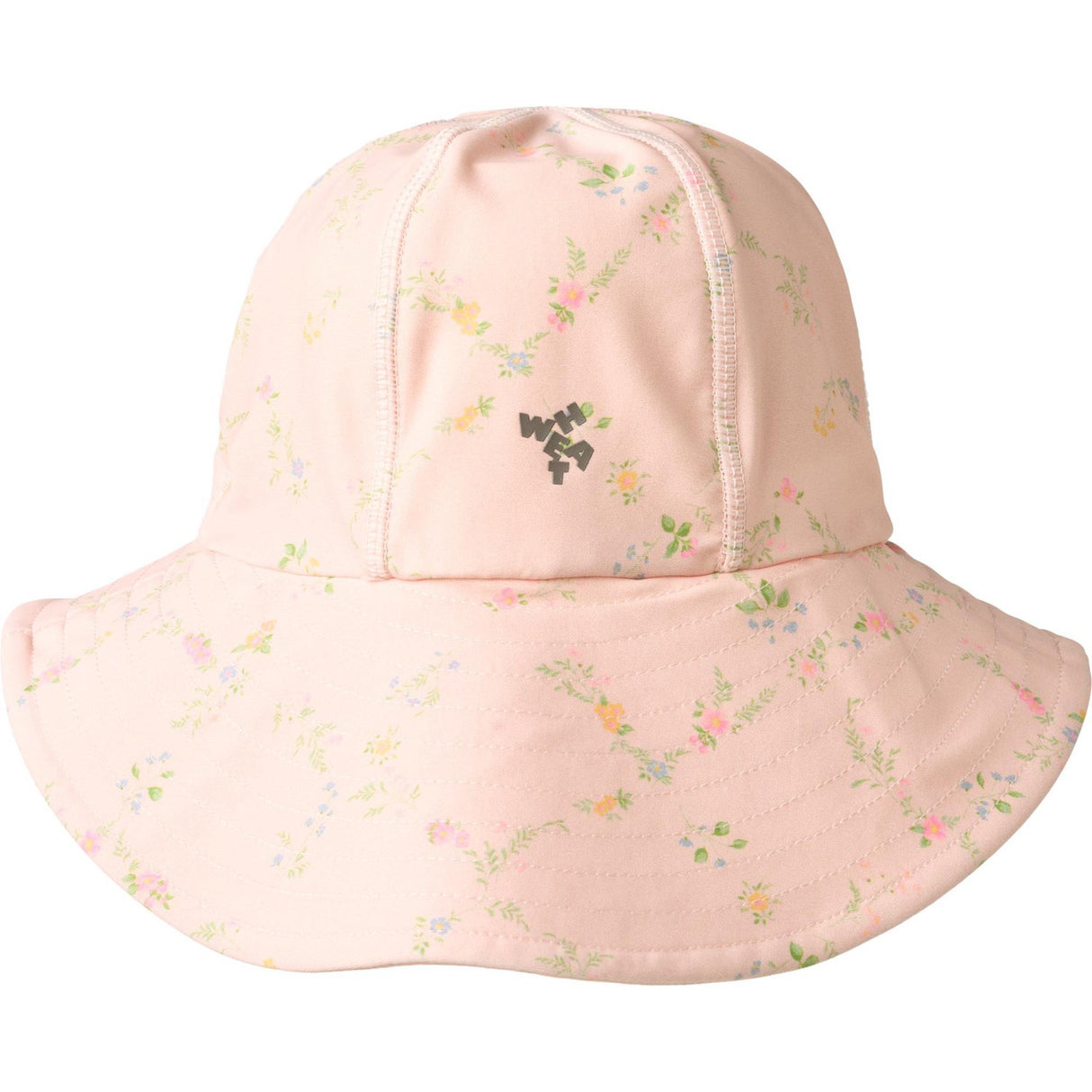 Wheat Powder Checked Flowers Uv Sun Mössa Bora