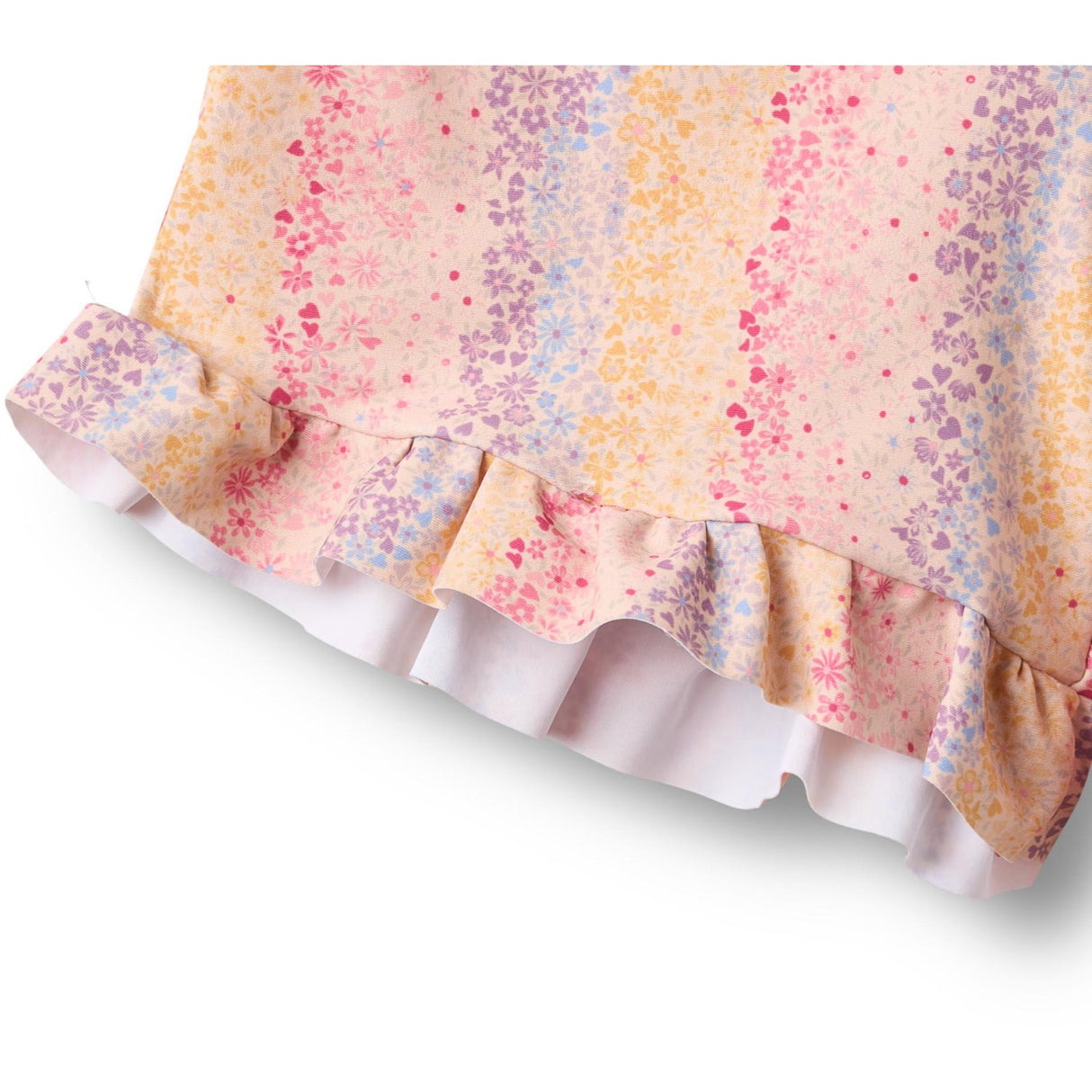 Wheat Multi Rainbow Badeshorts Isabella