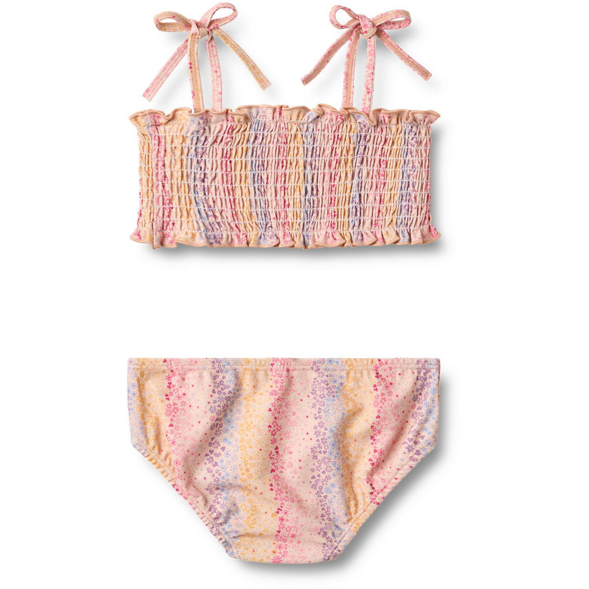 Wheat Multi Rainbow Bikini Carla
