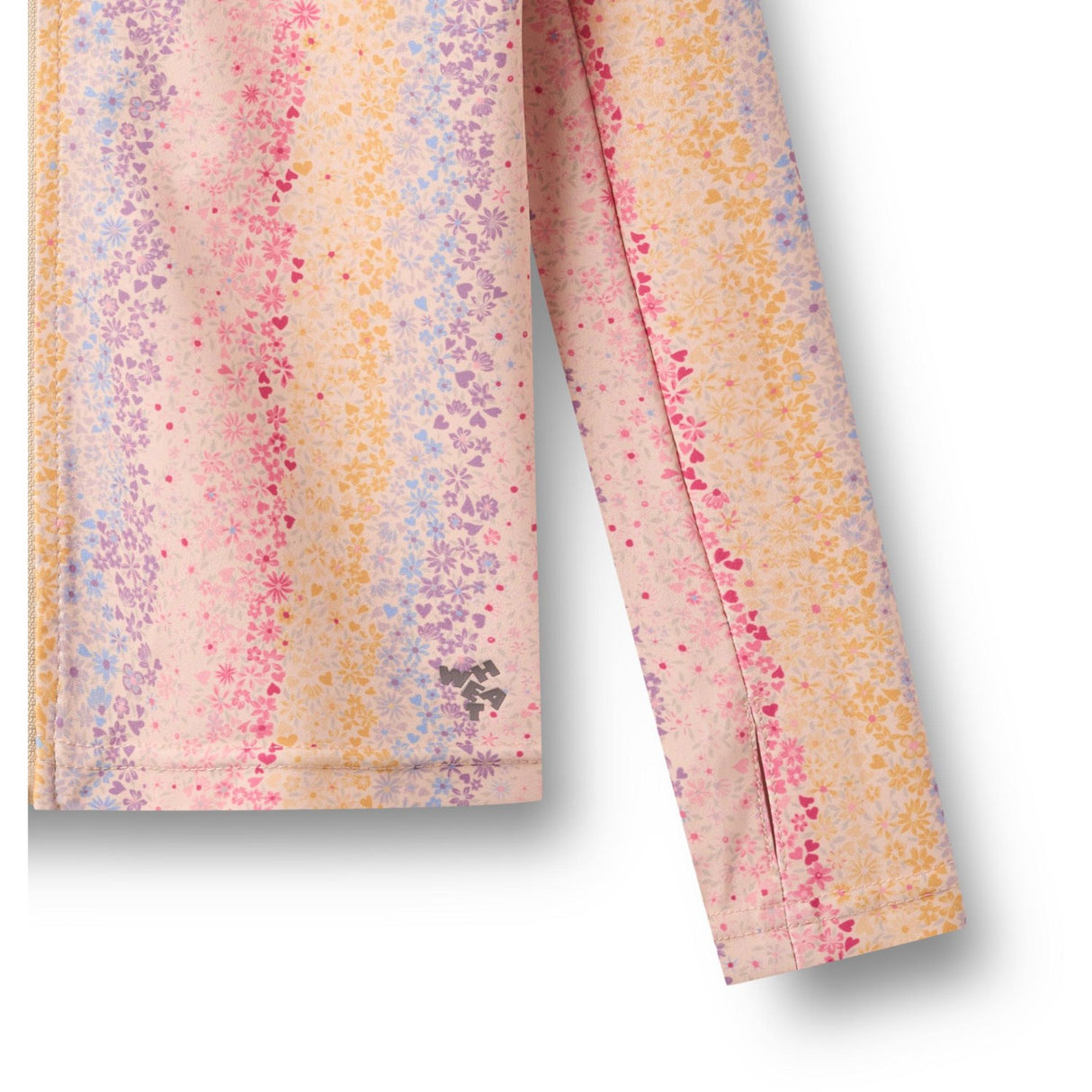 Wheat Multi Rainbow Swim T-Skjorta L/S Zip Ada