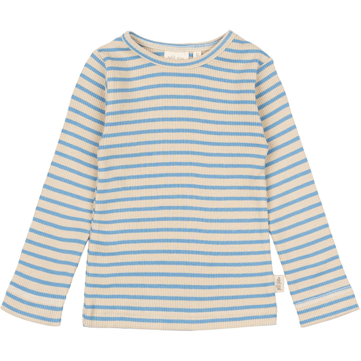 Petit Piao Allure Blue/Dark Off White Blus Modal Striped