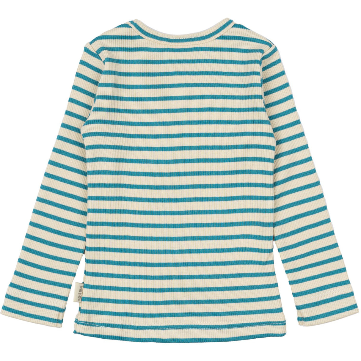 Petit Piao Turquise /Dark Off White Blus Modal Striped