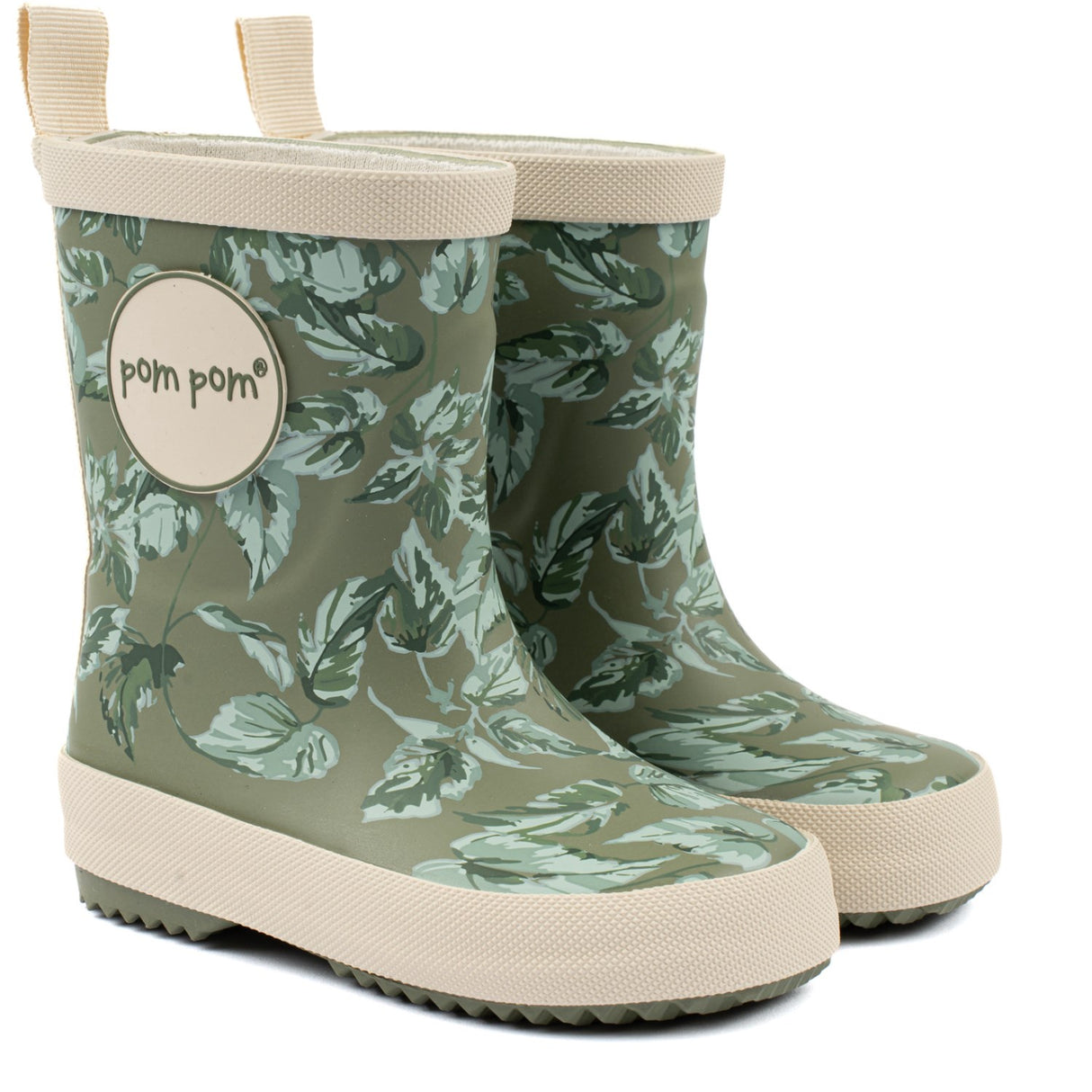 Pom Pom Nettle Camo AOP Rubber Stövlar AOP