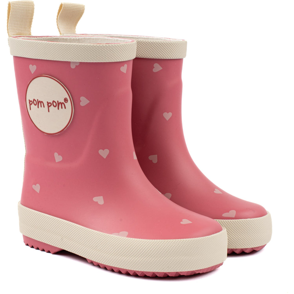 Pom Pom Heart AOP Rubber Stövlar AOP