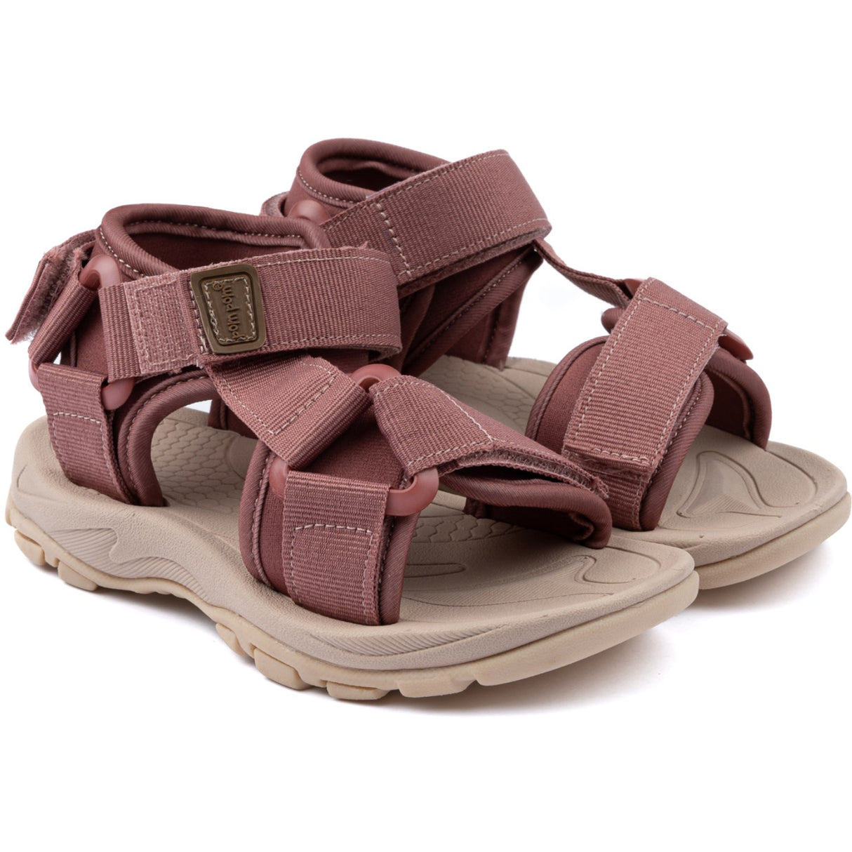 Pom Pom Withered Rose Trecking Sandal Kardborreband