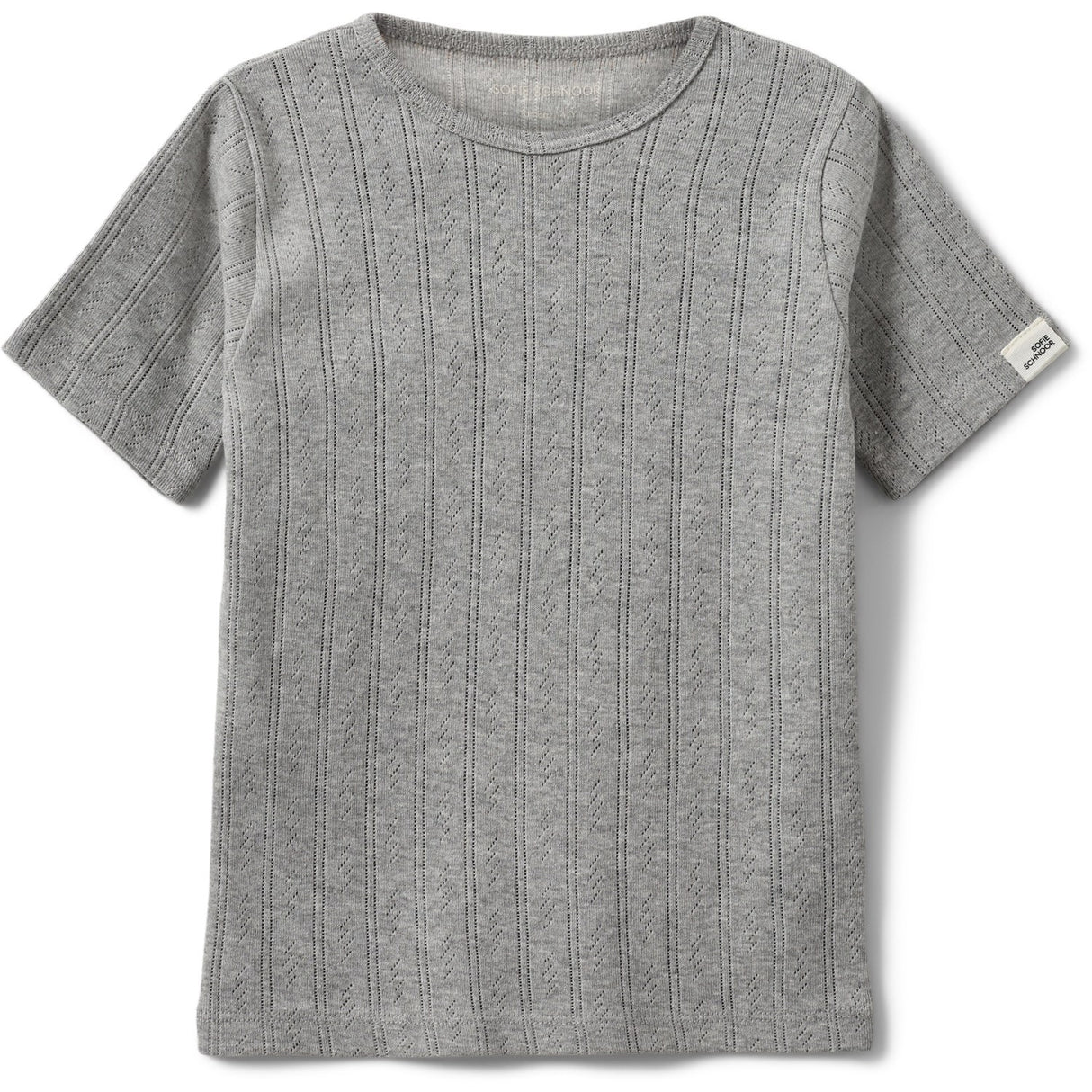 Sofie Schnoor Grey Mel Pipersk T-Skjorta