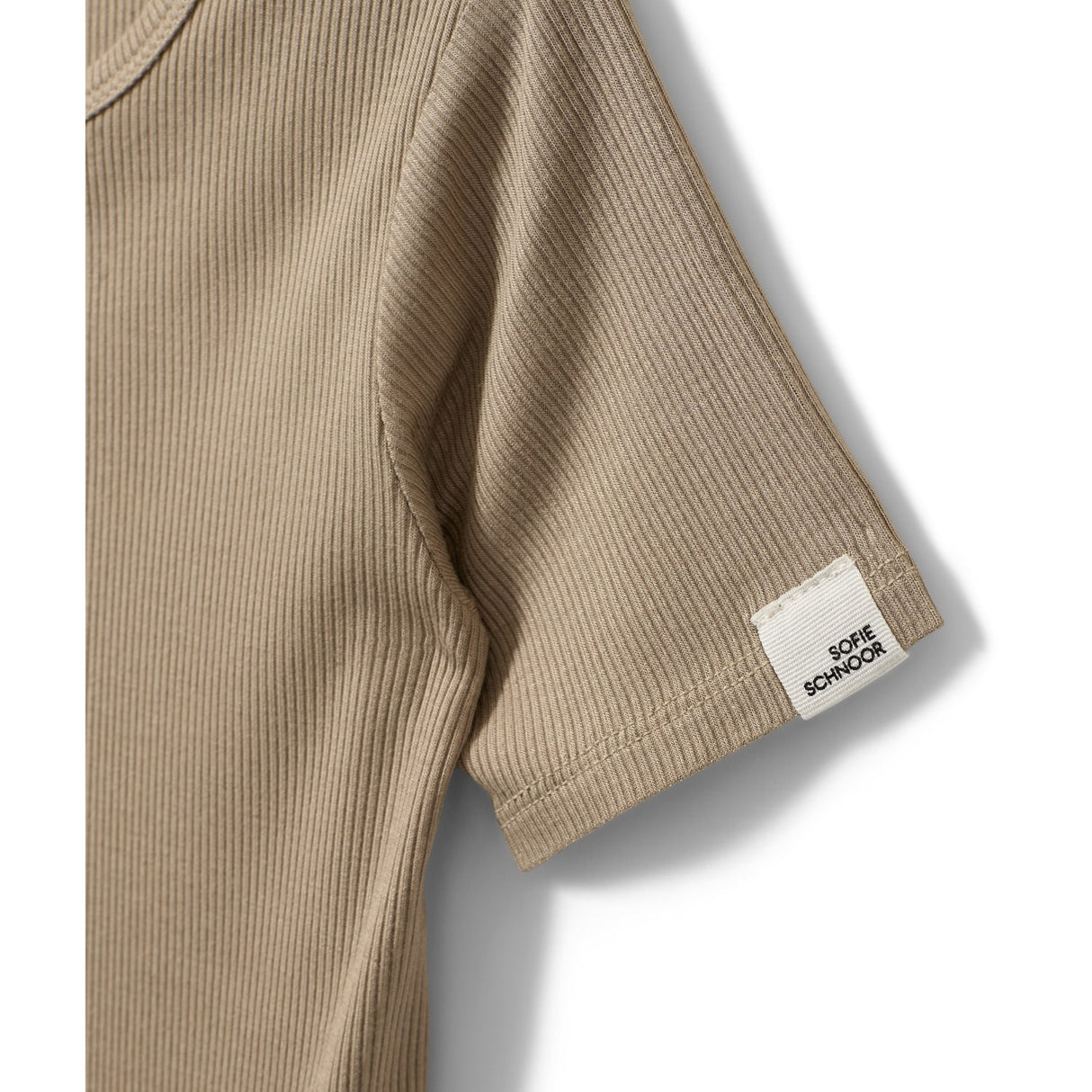 Sofie Schnoor Dark Sand T-Skjorta
