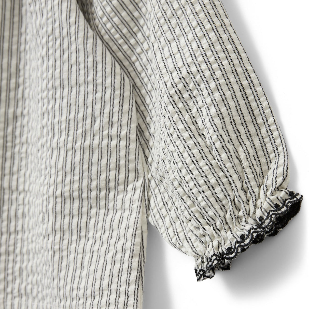 Sofie Schnoor Black Thin Stripe Blus