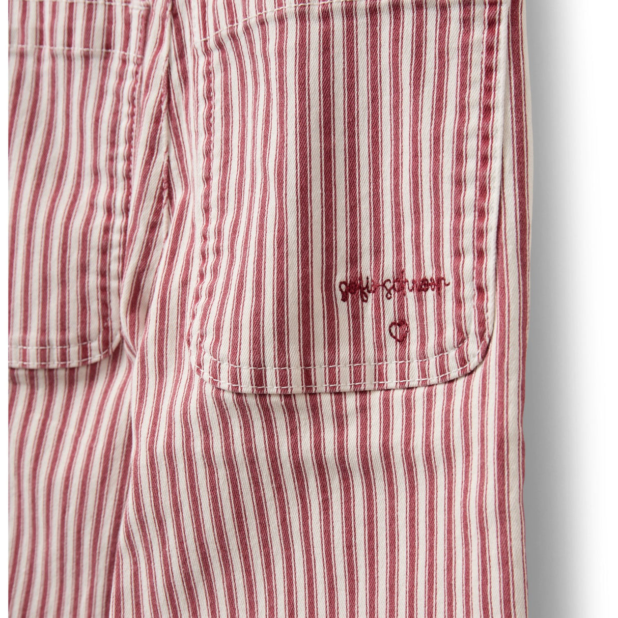 Sofie Schnoor Red Striped Byxor