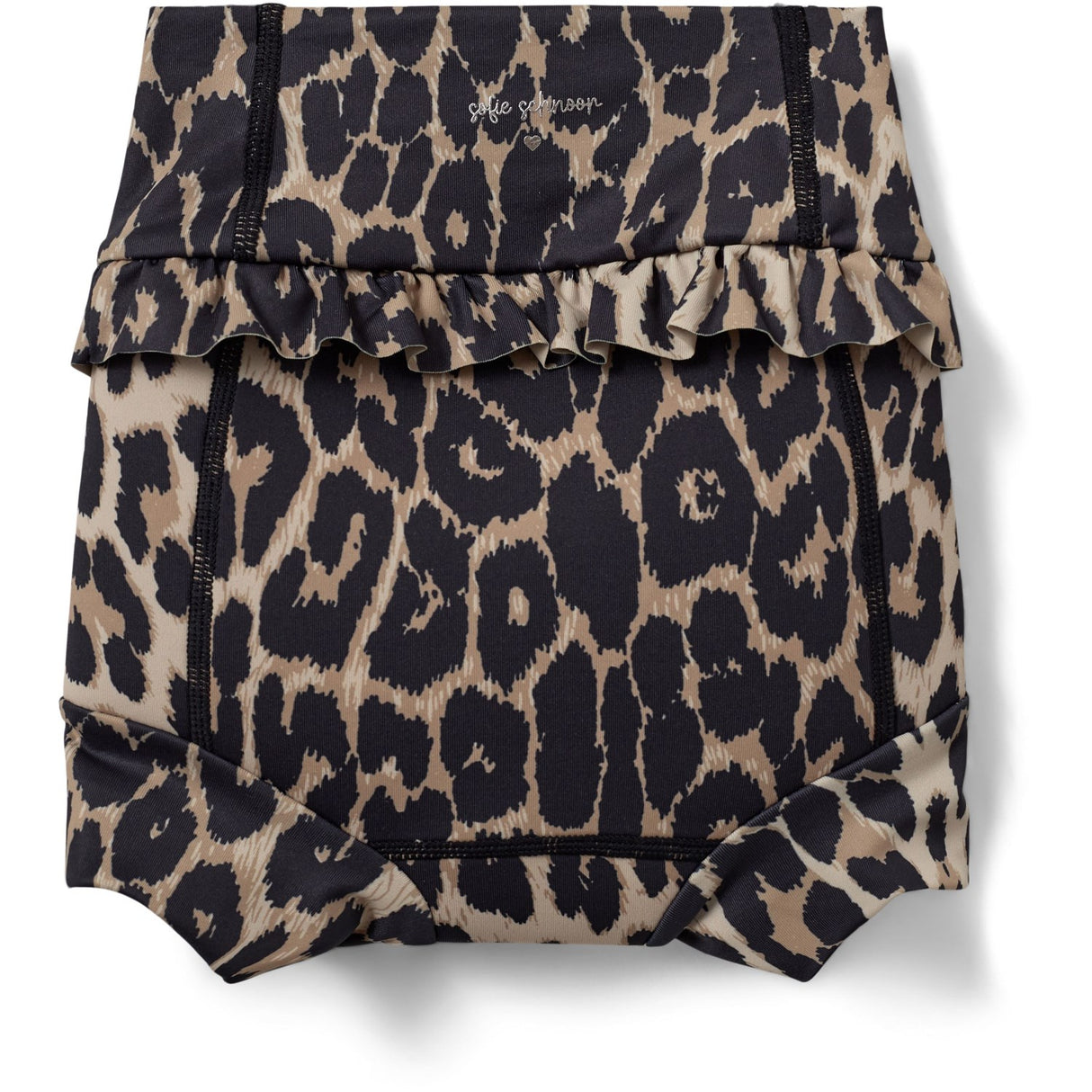 Sofie Schnoor Light Brown Leopard Swim Byxor