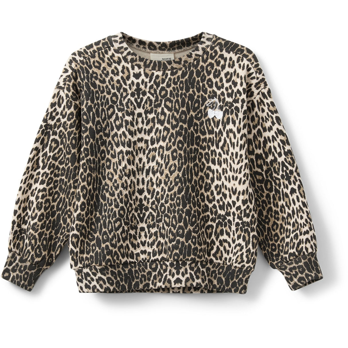 Sofie Schnoor Ljus Brown Leopard Sweatshirt