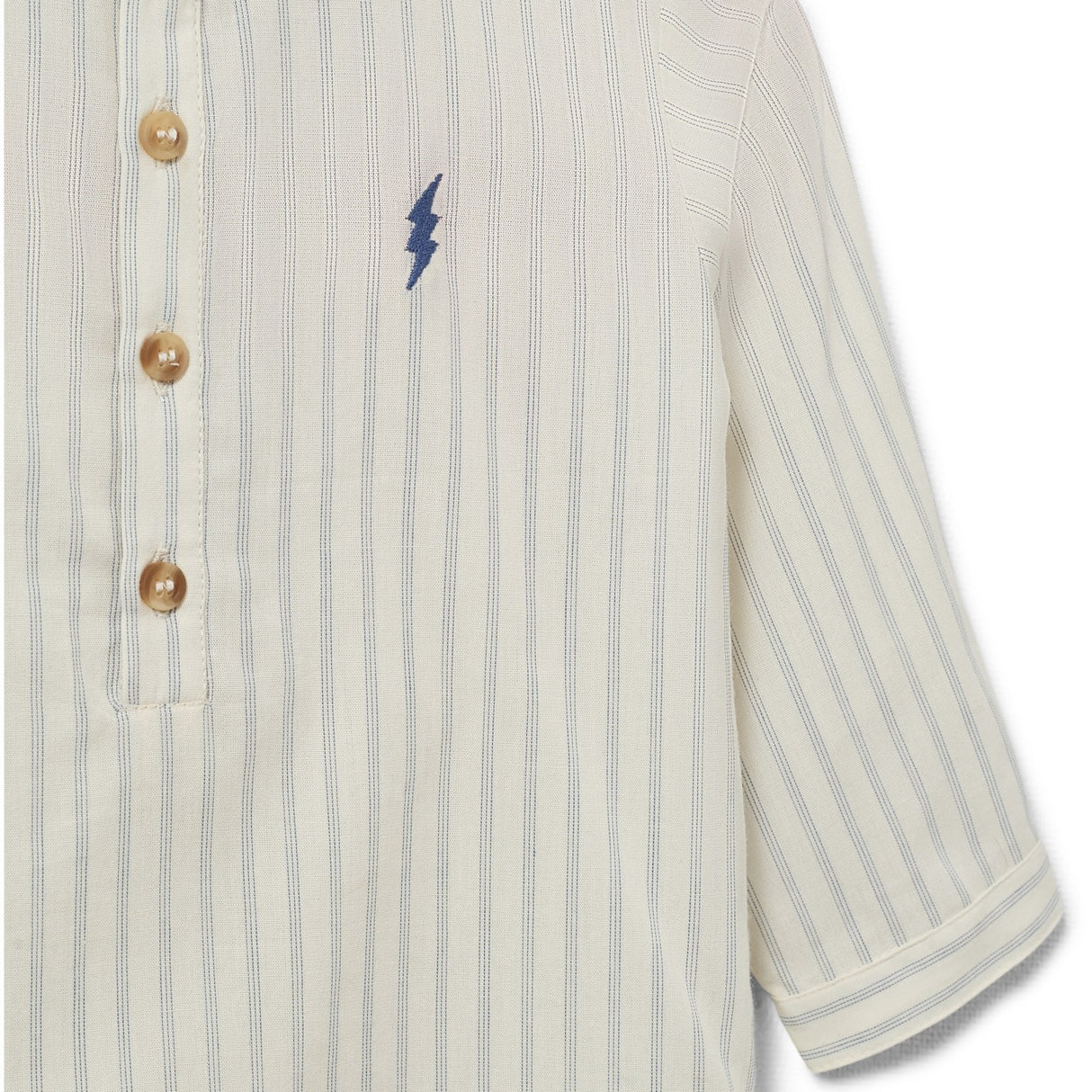 Sofie Schnoor Blue Striped Prestonsb Skjorta
