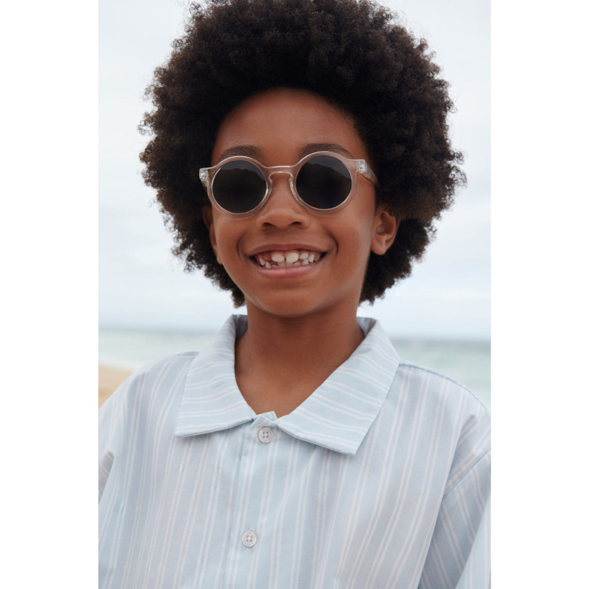 LIEWOOD Y/D Stripe Pure Sky / Creme De La Creme Leona Stripe Set