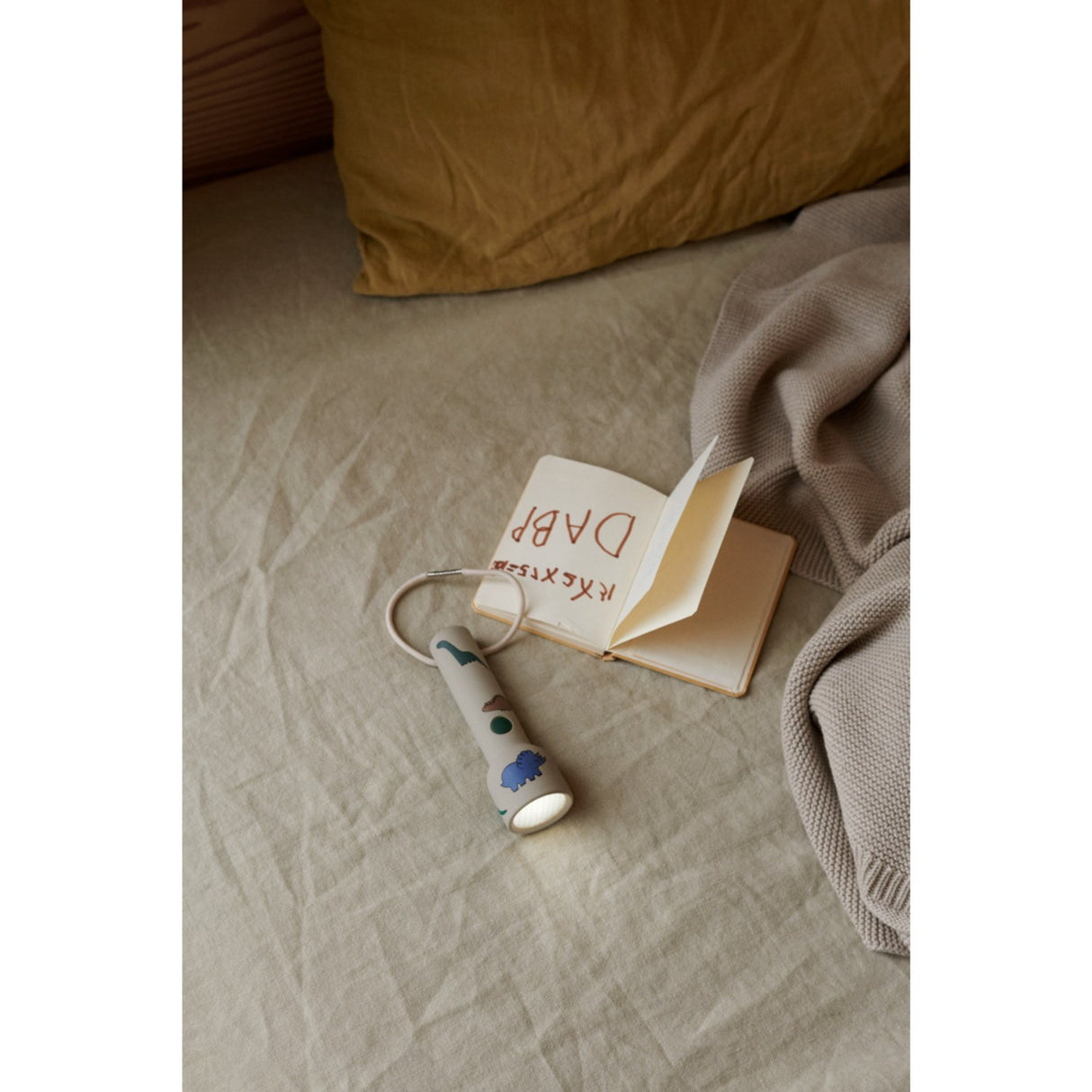 LIEWOOD Dinosaurs / Mist Gry Printed Ficklampa