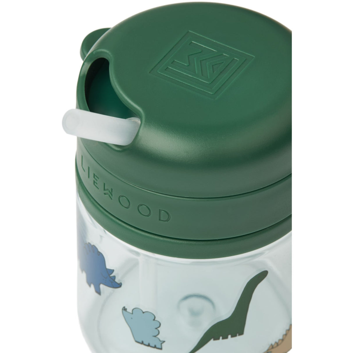 LIEWOOD Dinosaurs / Mist Pavia Tritan Straw Kopp 280ml