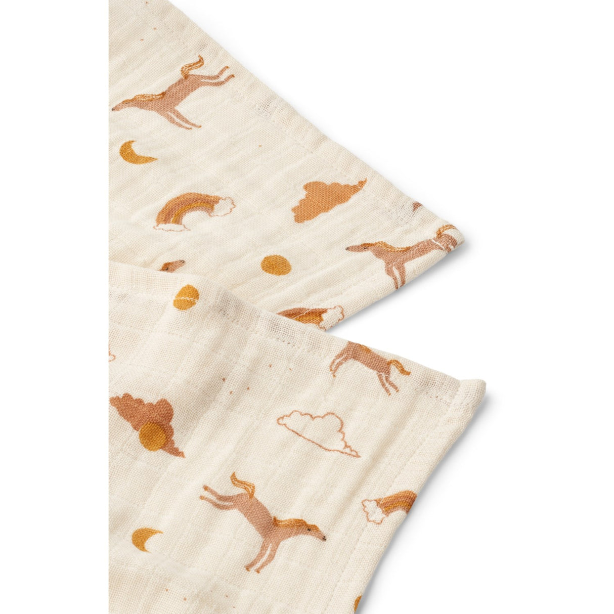 LIEWOOD Dream / Ecru Lewis Tygblöjor 2-Pack